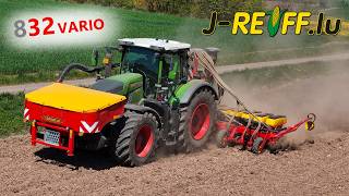Mais legen | J-Reiff | Fendt 832 Vario // Väderstad Tempo V12 + FH 2200 | Eifel 2026