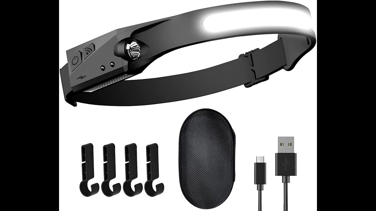 ***QUICK LOOK & DEMO*** BGSTPAU USB Rechargeable LED Headlamp