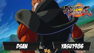 DSan(Krillin/Gotenks/Base Goku) Fights Yasu1986(Kid Buu/Android 17/Android 18)[DBFZ PS5] @FlyingHigh