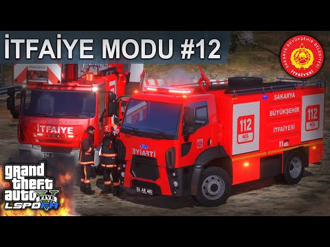 TRAFO PATLADI ! - BÜTÜN ŞEHİR KARANLIK - GTA 5 İTFAİYE MODU #12 - LSPDFR