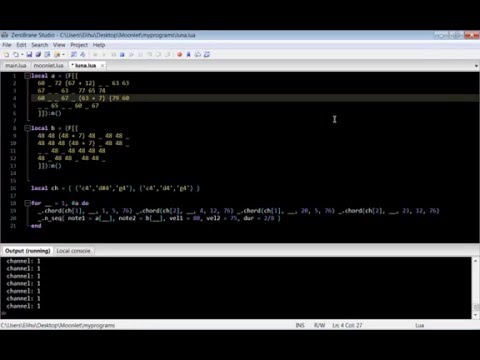 Lua audio live coding (string interpolation test)