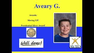 8th grade Honors and Moving Up 2021