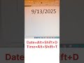 DATE & TIME FORMULA IN MS WORD