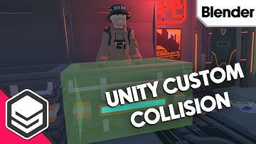 Create custom collision for Unity in Blender (Tutorial) by #SyntyStudios