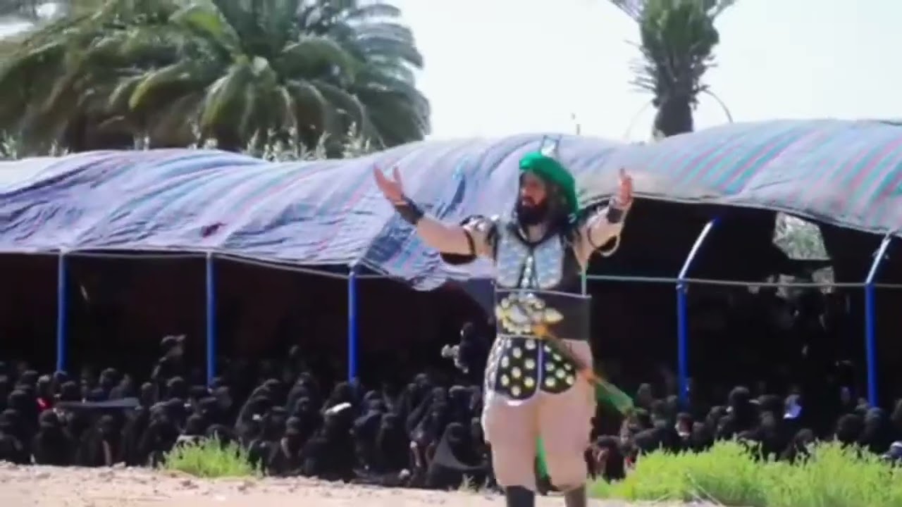 واقعة الطف البوخضير مشهد الامام علي ابن الحسين ع  تصوير واقعة الطف مونتاج مصطفى احمد 