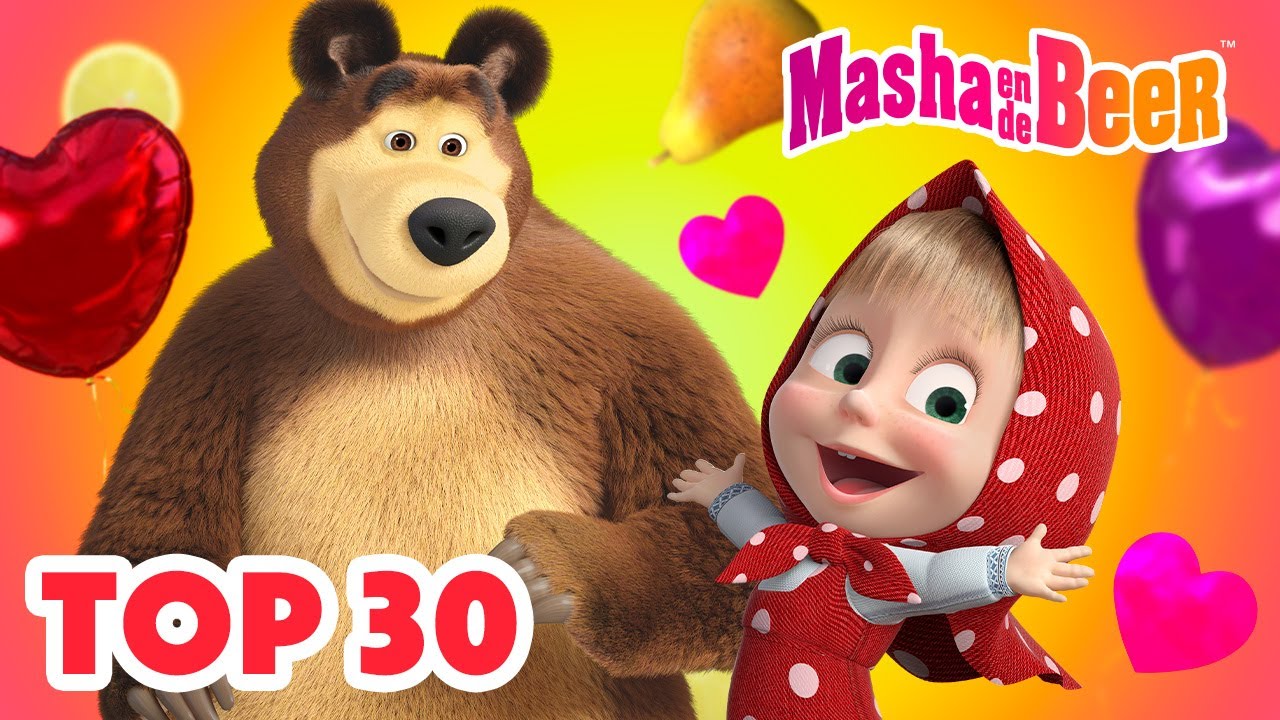 Masha en de Beer 🐻👧 TOP-30 🔝❤️ Aflevering collectie 🎬