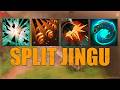 Split Jingu JINGU MASTERY + FLAK CANNON | Ability Draft