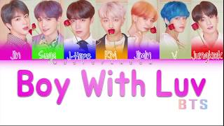 BTS (방탄소년단) - Boy With Luv (ft. Halsey) Official Teaser 1 [Color Coded Han|Rom|Eng|가사]