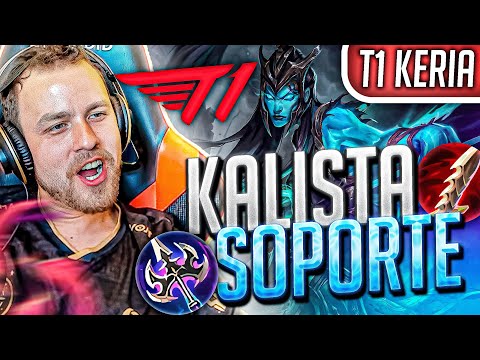 T1 KERIA ROMPE EL META CON KALISTA SUPPORT 🤯 - T1 vs DK *RESUMEN*