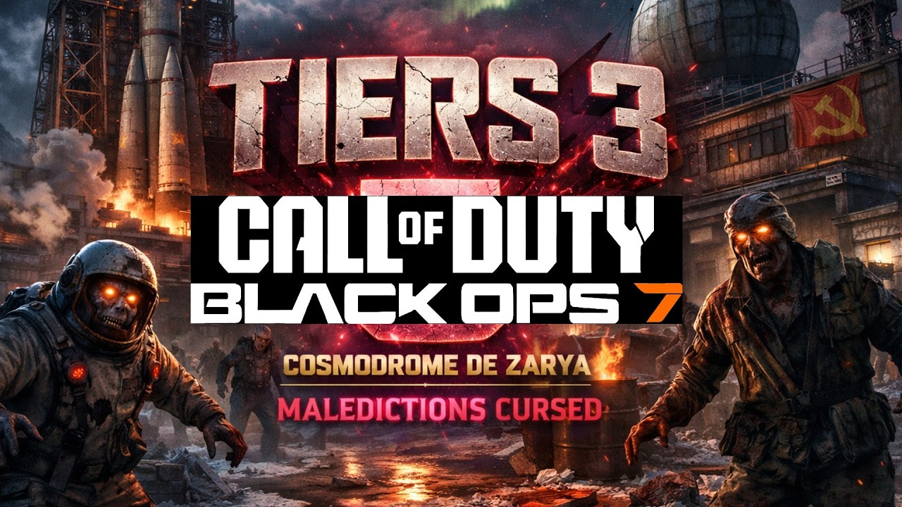 Cosmodrome de Zarya CURSED TIER 3 Black Ops 7 Malédictions Call of Duty ...