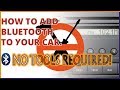 How To Add Bluetooth To Your Car Stereo With No Tools Required