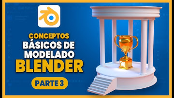 Tutorial básico de modelado en BLENDER  😲😲 Aprende modelado fácil en Blender español ::: Parte 3 👈