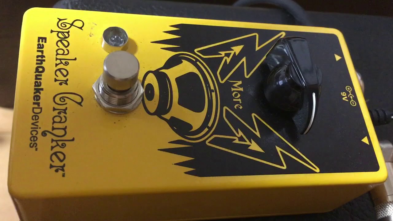 Sound Check - Speaker Cranker EarthQuakerDevices - YouTube