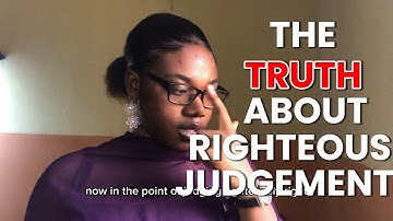 What It Really Means To Judge RIGHTEOUSLY| 1 Corinthians 5:9-13