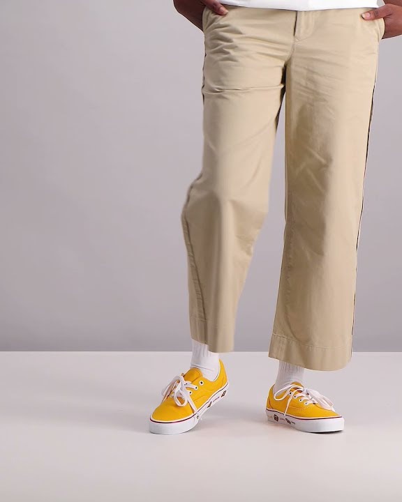 Vans Era Sidewall Print in Saffron Yellow 💛