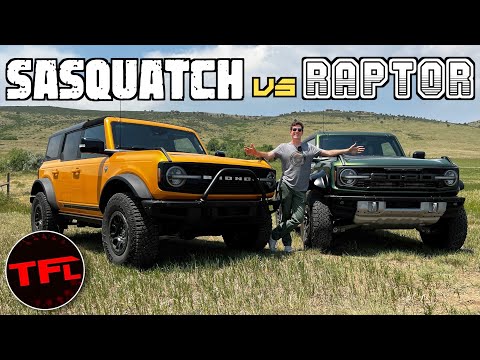 Is The Ford Bronco RAPTOR Really Worth $17K More Than a Bronco Sasquatch?