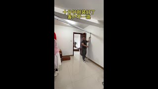 Foldable door, minimalist narrow frame door, living room balcony partition door, trackless hidden