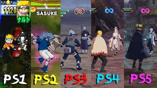 Evolution of Naruto Games in Playstation (2003-2023) 4K 60fps screenshot 5