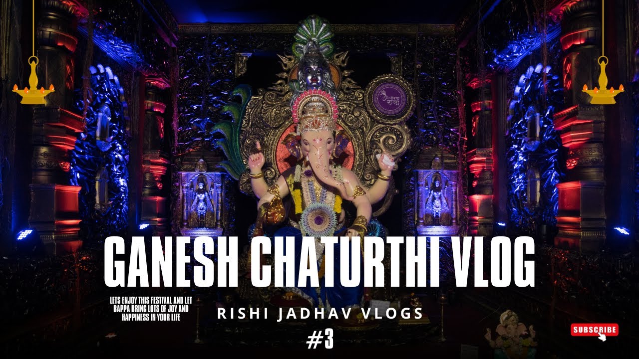 Ganesh chaturti celebration,@RISHIJADHAVVLOGS