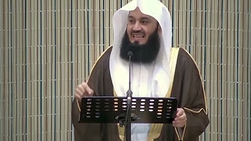 Warning. Do you have this quality? Mufti Menk