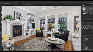 High-end HDR - Real Estate Photo Editing Process with Adobe Photoshop