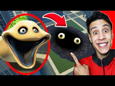 طائرة بدون طيار تلتقط حفرة الدودة الجائعة في الحديقة المسكونة مخيف