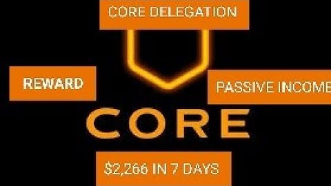Core Mainnet Validator | Delegate Core and Earn $2,266 in 7 Days | Claim Reward | #core #pinetwork