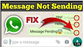 WhatsApp not working message not sending problem solve