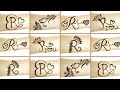 R letter mehndi tattoo  simple r alphabet mehndi design  r tattoos  r  mehndi design 