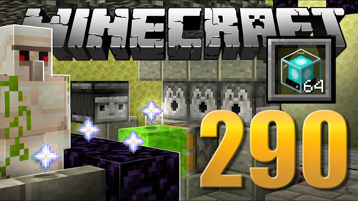Farm de Estrela do Nether AFK - Minecraft Em busca da casa automática #290