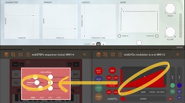 App Jussi [midiSTEPs/midiLFOs] Slammer Enkl Kleverb BLEASScompressor HQ (iPad5 - Zé Osório)