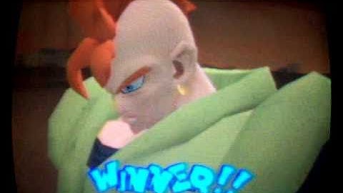 DBZ Budokai 1 Android 16 vs Cell
