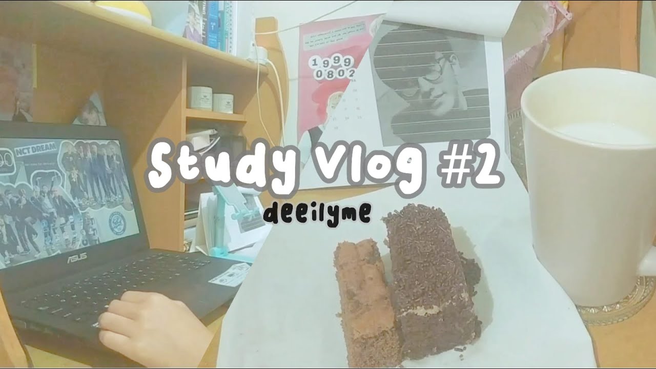 Study Vlog 2 | deeilyme - YouTube