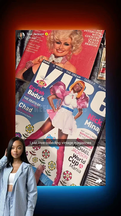 Skai shares the magazines she just purchased to add to her collection