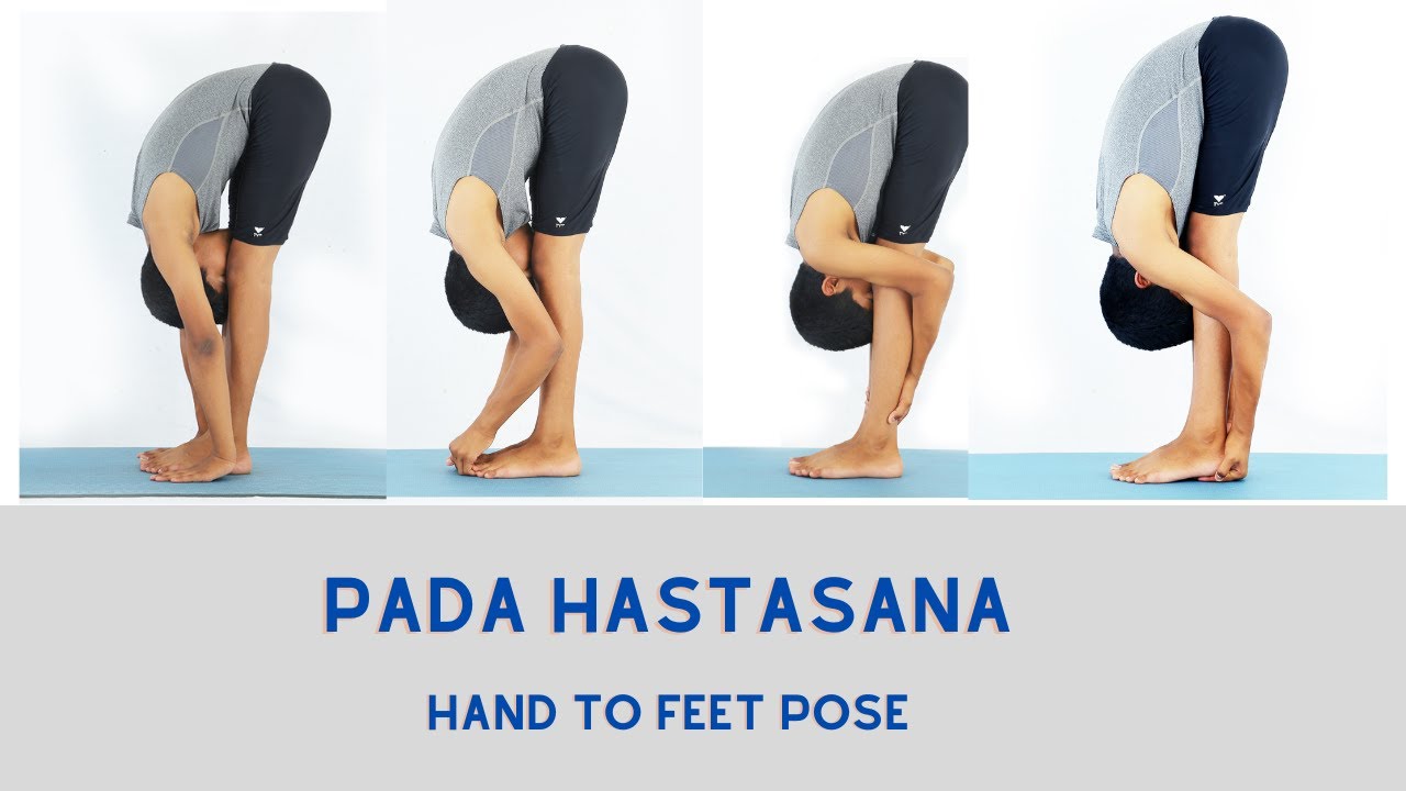 Hasta-padasana (standing hand-to-foot pose) with video | Yoga With Subhash