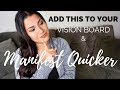 Add This To Your Vision Board to Manifest Quicker | Manifest With Me