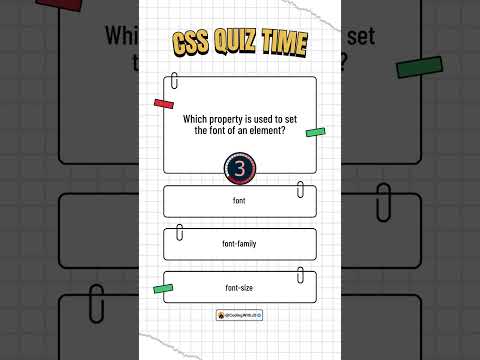 CSS Quiz -