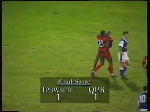 Devon White Goal Ipswich v QPR Feb 1993 