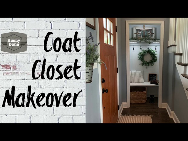 DIY Coat Closet Reveal - Budget Equestrian