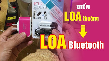 Cách sử dụng USB Bluetooth | Cách biến LOA thường thành Loa Bluetooth