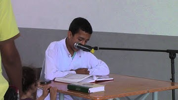 مسابقة تجويد القرآن الكريم بإسبانيا - محمد المصباحي