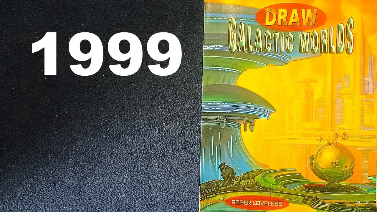 DRAW GALACTIC WORLDS, ROGER LOVELESS, 1999, Tangerine Press (BOOK