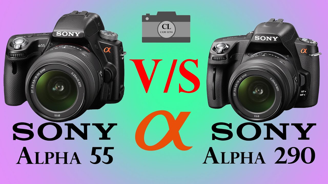 sony alpha 55 lenses