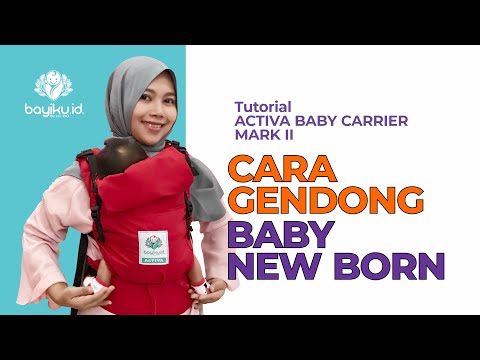 Video: Cara Menggendong Bayi Di Gendongan Anda