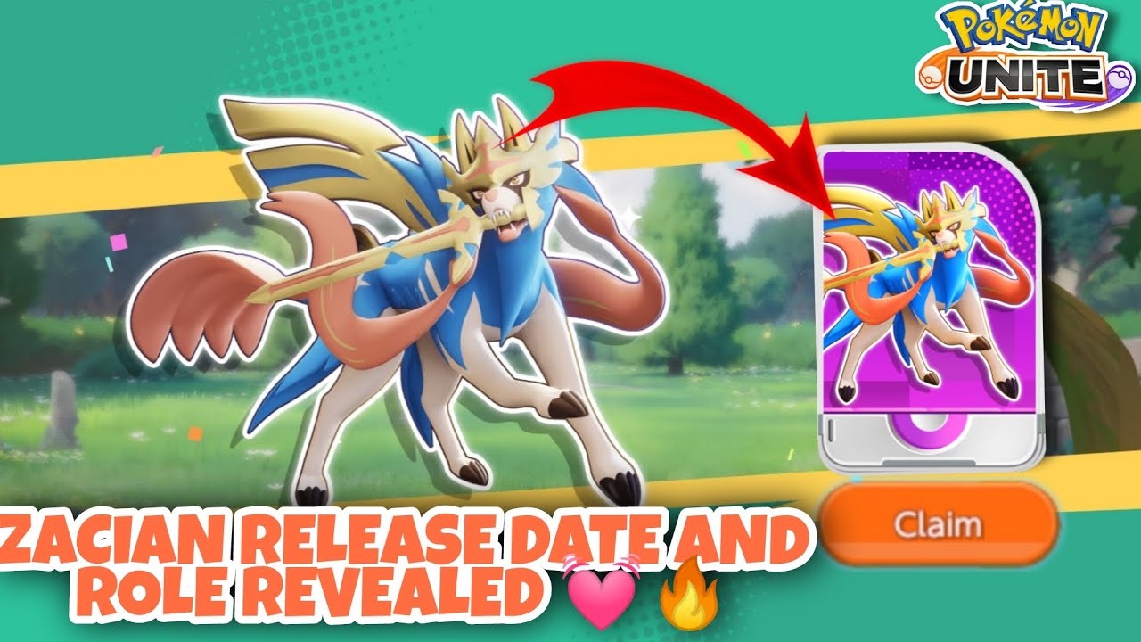 Pokemon UNITE Leaks: Zacian