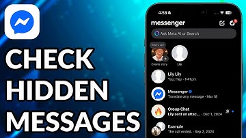 How To Check Hidden Messages In Messenger