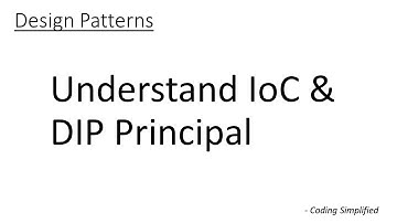 Understanding IoC Principal & Dependency Inversion Principal (DIP) | With Examples