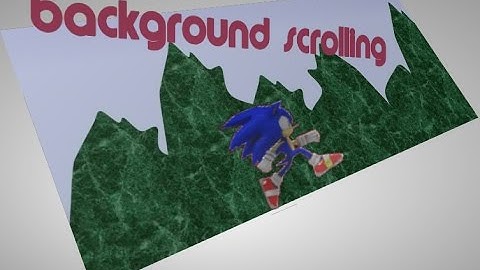 how to create background scrolling in game maker studio