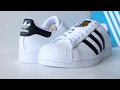 Adidas Superstar ORIGINALS BLACK/WHITE On-Feet + Unboxing