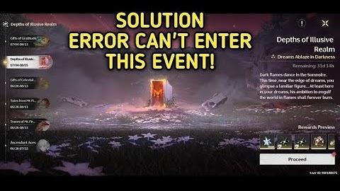 Solution Error Event Depths Of Illusive Realm Wuthering Waves